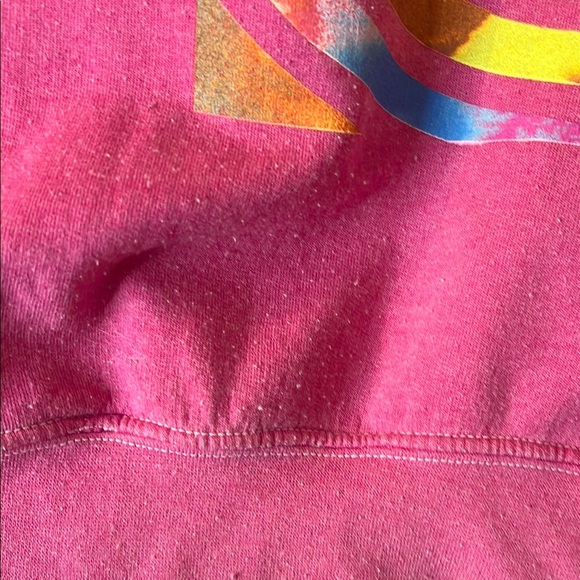 NIRVANA Pink Crew Neck Sweater with Graphic Design - Picture 3 of 4